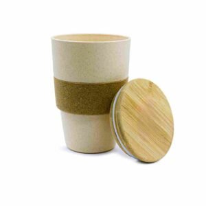 Wheat Straw and Cork Coffee Mug