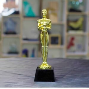 3D Oscar Metalic Award