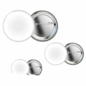Aluminum Button Badges