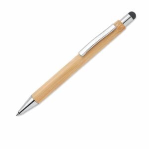 Bamboo Pens with Stylus & Blue Color Ink