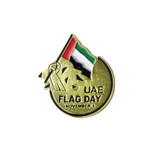 Metal Badge For Flag Day