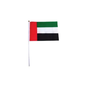 National Day Flag on stick