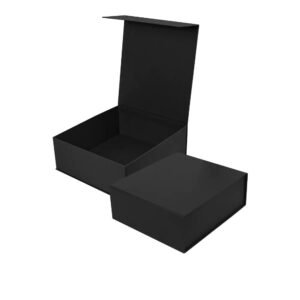 Black Gift Box with Magnetic Closure Size XL