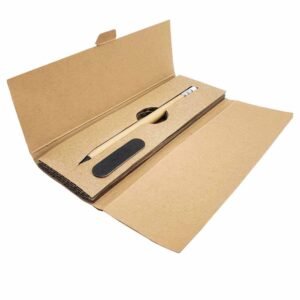 Bamboo Inkless Pens with Eraser, Writing in Black