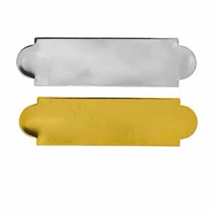 Metal Name Badges in Gold and Silver Colors