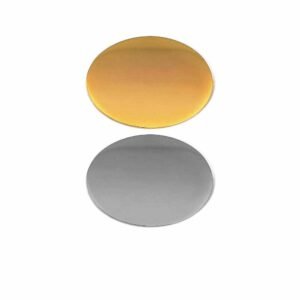 Oval Flat Metal Badges
