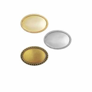 Oval Rope Design Logo Badges