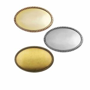 Oval Rope Design Logo Badges