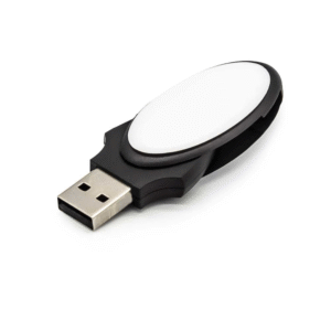 Oval Swivel 4GB USB Flash Drives