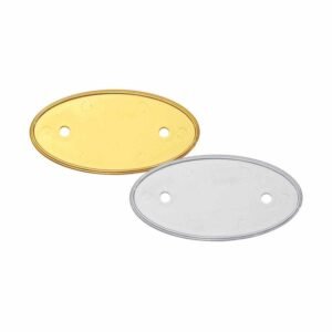 PVC Injected Oval Name Badges