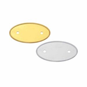 PVC Injected Oval Name Badges