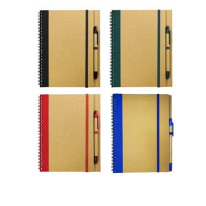 Recycled Notebook with Pen