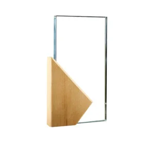 Rectangle Wooden Crystal Awards