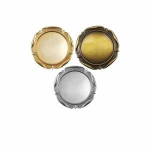 Round Flower Design Logo Badges