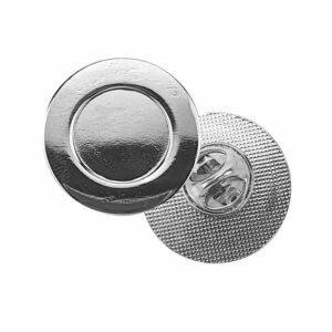 Round Logo Metal Badges with Butterfly Clutch
