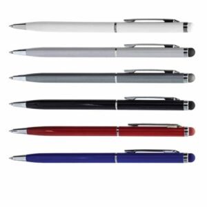 Slim Metal Pens with Stylus