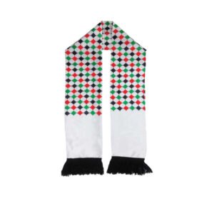 UAE Flag Knitted Scarf