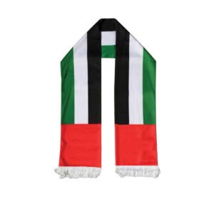UAE Flag Satin Scarfs
