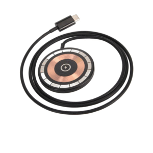 Round Magnetic 15W Fast Wireless Charger Type C