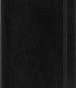 Moleskine Classic Large Ruled Soft Cover Notebook - Black