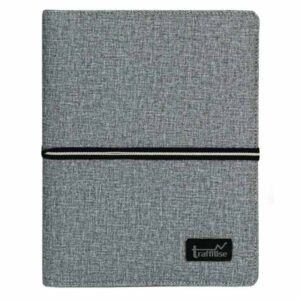 AIGIO - Giftology A5 Notebook Organiser With 10000mAh Powerbank - Grey