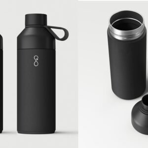 Ocean Bottle 1L - Obsidian Black