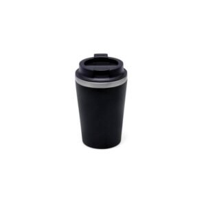 MOSS - Giftology Steel/PP Double Wall Tumbler - 350ml - Black