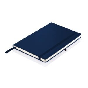 BORNA - Giftology A5 Hard Cover Notebook and Pen Set - Navy Blue