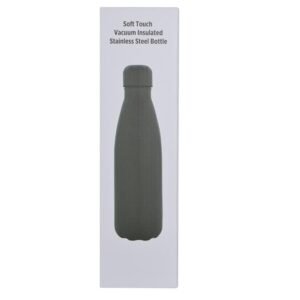 GRODNO - Soft Touch Insulated Water Bottle - Grey