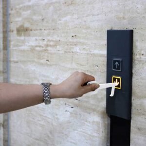 MASTY - Giftology Keyring Tool - Silver (Anti-Microbial)