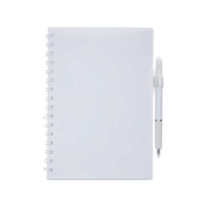 Santhome® Eternity - The Reusable Notebook & Pen Set - White