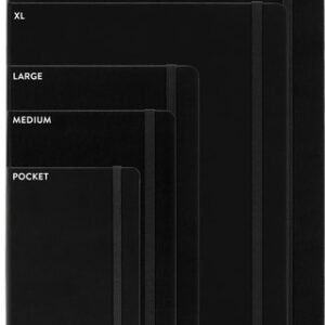 Moleskine Classic XL Ruled Soft Cover Notebook - Black