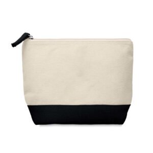 Cotton Canvas Zipper Pouch