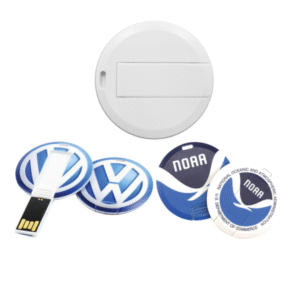 AF 069 PVC CARD ROUND USB USB FLASH DRIVE